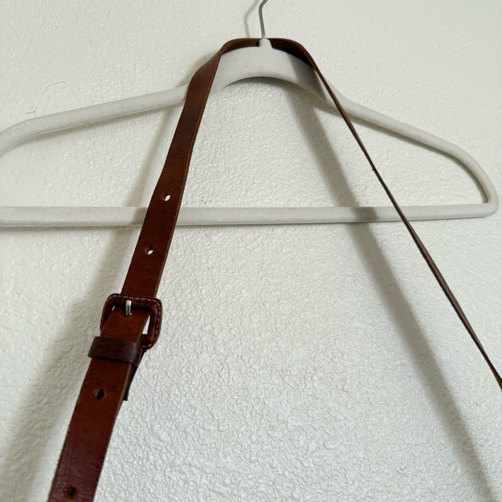Leather satchel bag - Picture 4 of 10